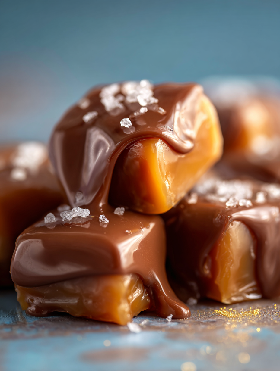 Indulgent Easy Chocolate Covered Caramels 🍬🍫 - Featured Image