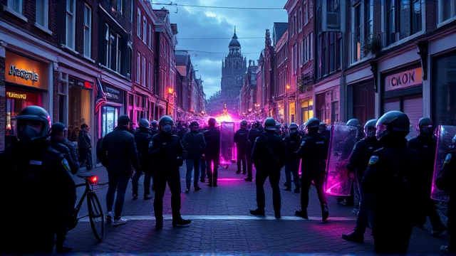 Dozens Arrested as Amsterdam Anti-Immigration Protest Escalates