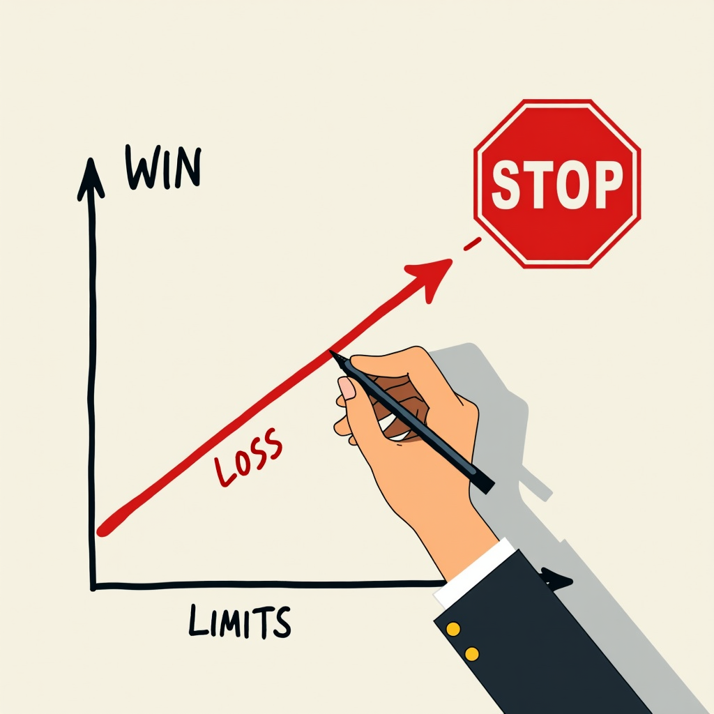 Grafik batas menang dan kalah togel