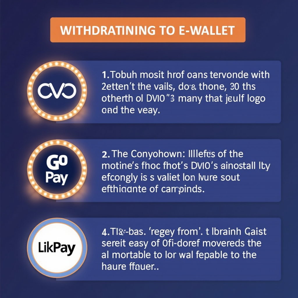 Langkah-langkah withdraw saldo slot ke e-wallet