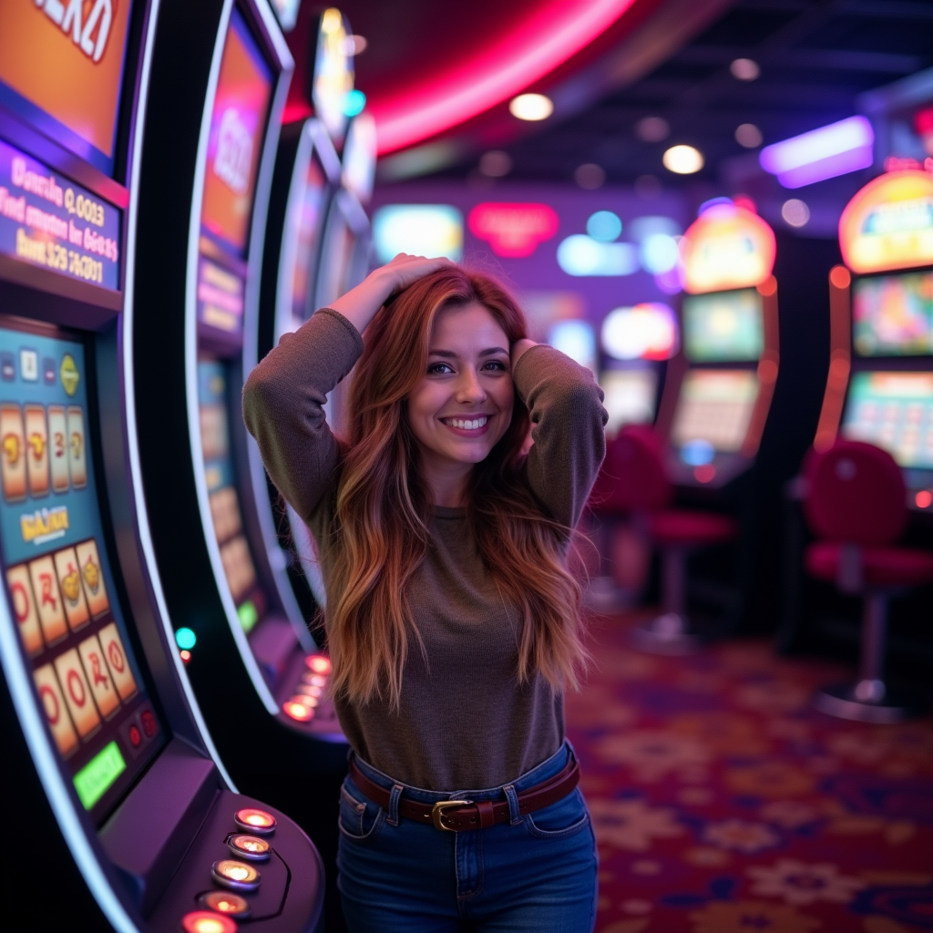 Pemain merayakan kemenangan slot Sbobet