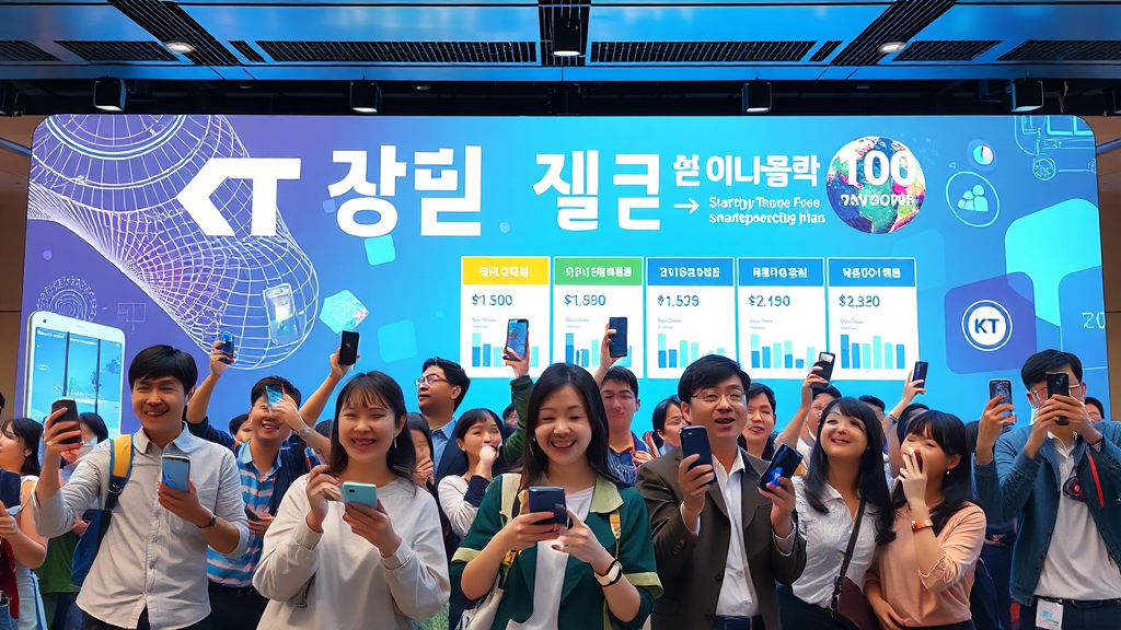 KT 공짜 스마트폰 프로모션과 요금제 비교
