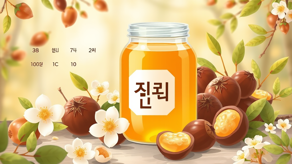 밤꿀의 주요 성분