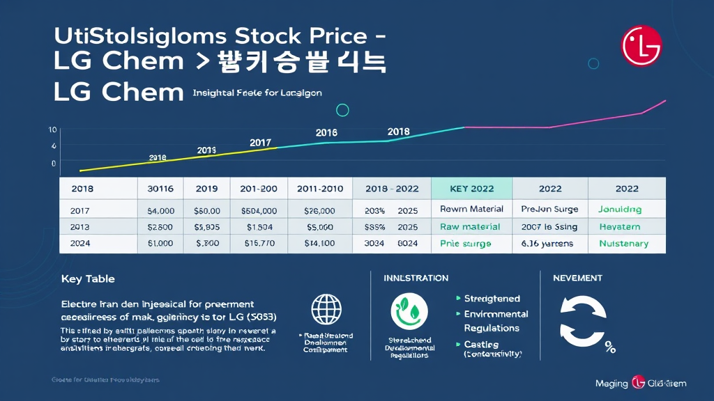 LG화학 주식 역사적 가격 분석