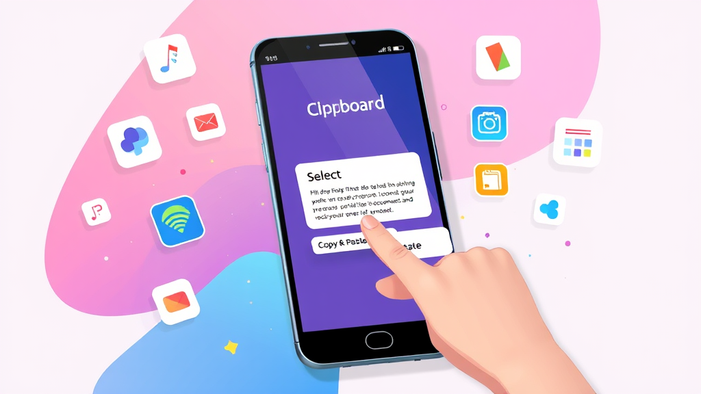 Using Clipboard for Copy-Paste on Smartphones