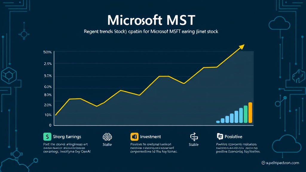 MSFT 주식의 최근 동향