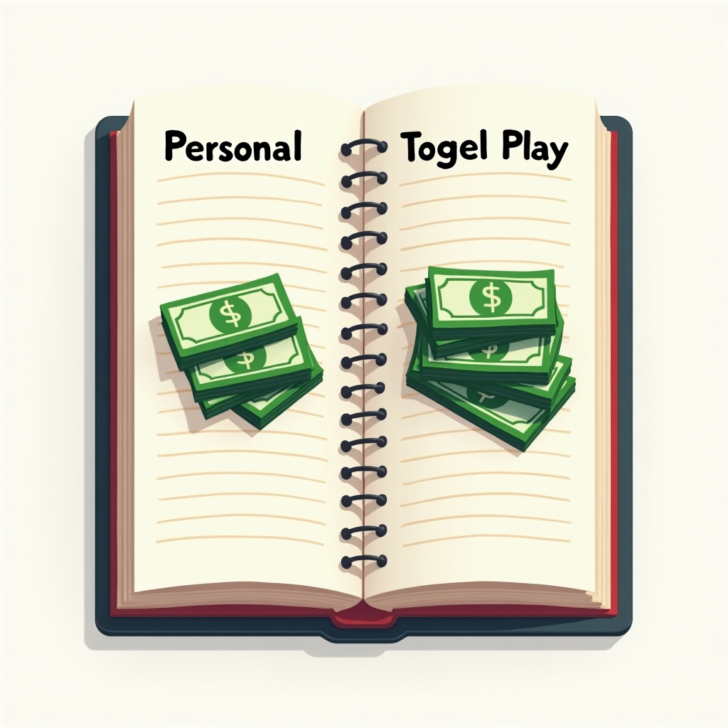 Pemisahan dana pribadi dan dana bermain togel