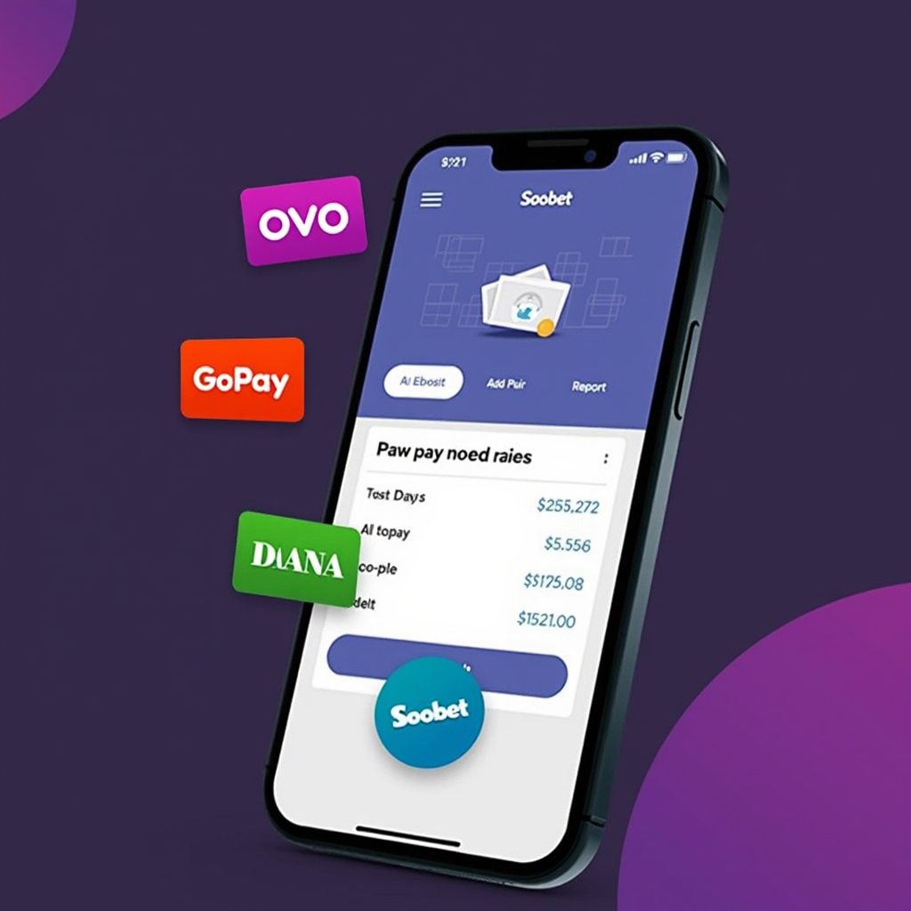 Metode deposit Sbobet melalui e-wallet dan pulsa