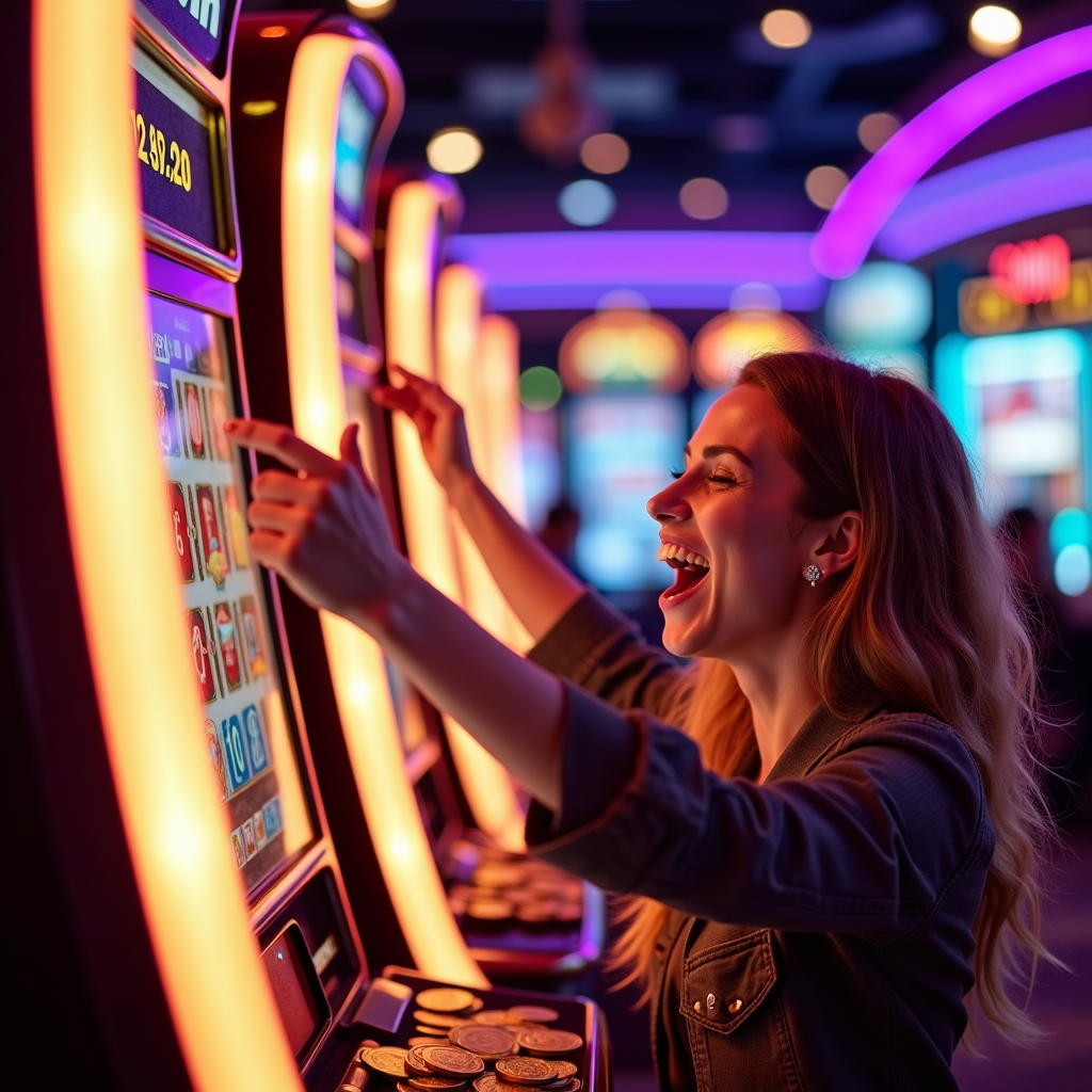 Pemain slot merayakan kemenangan besar