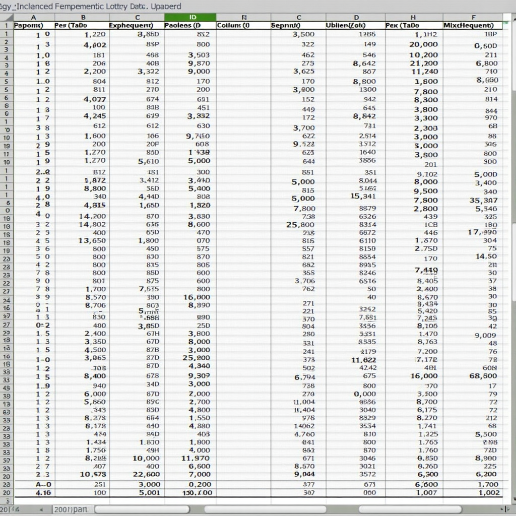 Analisis data angka BBFS