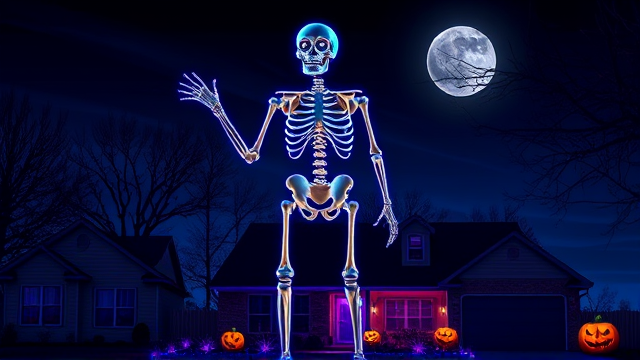 Home Depot's 12-Foot Halloween Skeleton Returns for Sale