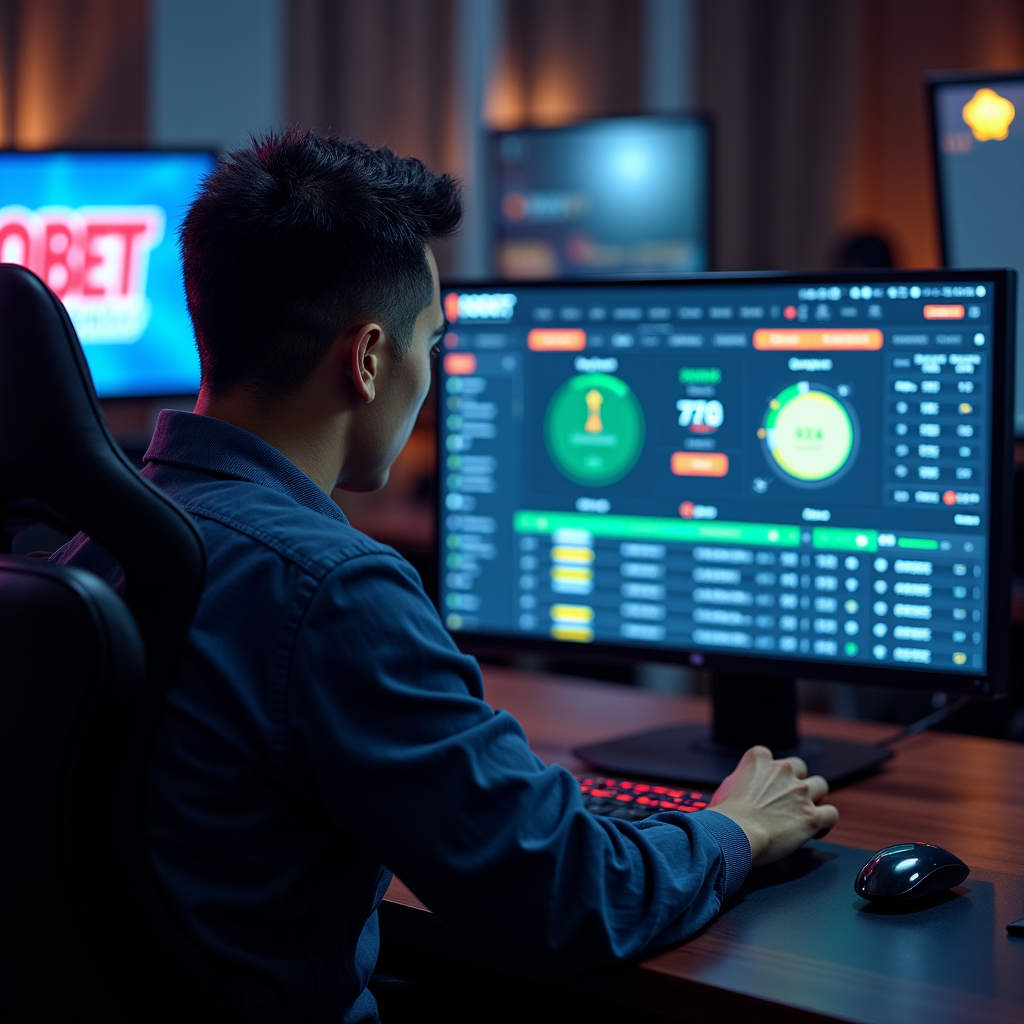 Bettor menganalisis peluang Mix Parlay