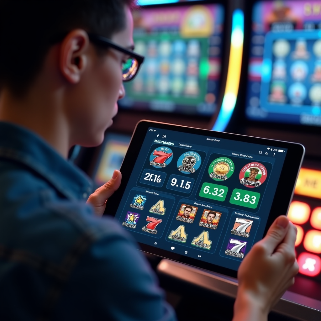 Pemain Menganalisis Data RTP Live Slot
