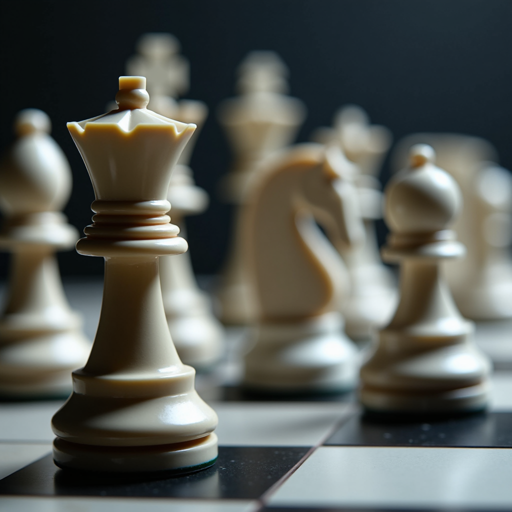 Chessboard representing government and online gambling