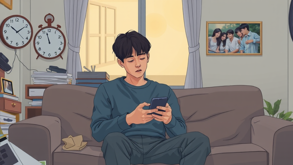 스마트폰 중독 여부 확인