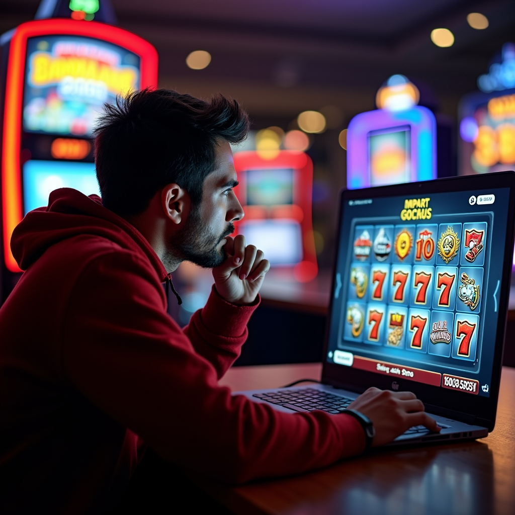 Pemain membuat keputusan memilih provider slot